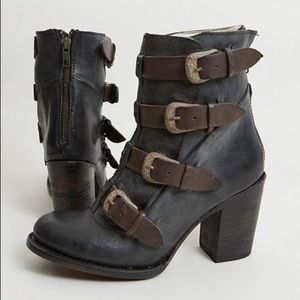Freebird by Steven Banjo Leather Booties